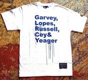 Image of DODGERS 80'S INFIELD SHOUTOUT