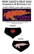 Image of Lady AK "New Lights First Kiss" Scoop Neck Shirt & Boyshort set