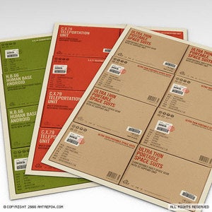 Image of Cargo Boxes Poster Set  (3 posters)