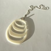 Image of DRAPE necklace in acrylic