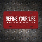 Image of LOH Slogan | License Plate