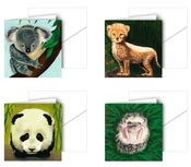 Image of KANOO ZOO NOTECARDS