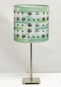 Image of Bird & Tree 10'' Green Tube Shade