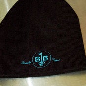 Image of New Big Brain embroidered stocking hat