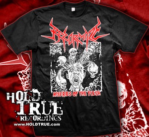 Image of RAZORMAZE - "Miseries of the Flesh" T-Shirt
