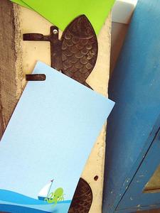 Image of ahoy there stationery set