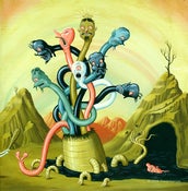 Image of "Hydra" print from Beasts 2 Book