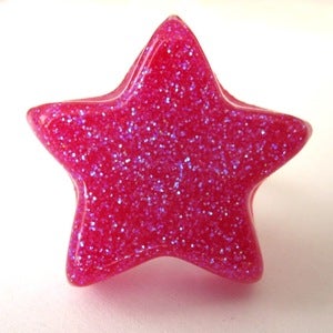 Image of Star Ring - Bright Pink