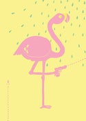 Image of The flamingo stingers -poster