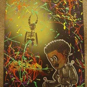Image of "Self-Portrait Voodoo Doll" Canvas 16X20