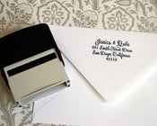 Image of Rubber Address Stamp - self inking