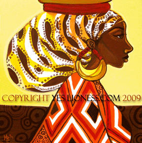 Image of "Tribes-Woman-Focus" Art Print- Price: $120.00 On SALE $95.00!