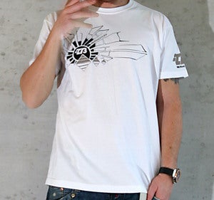 Image of -273 Rising White T - Black/Anthracite Graphics