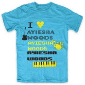 Image of "I love Ayiesha Woods" T-Shirt