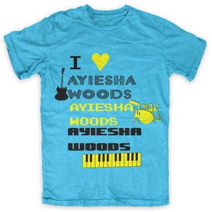 Image of "I love Ayiesha Woods" T-Shirt