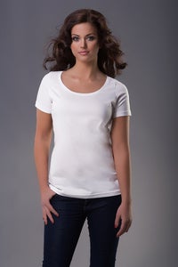 Image of Womens Scoop White 