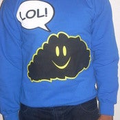 Image of Blue "LOL" Crew Neck