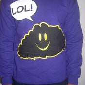 Image of Purple "LOL" Crew Neck