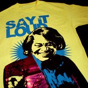 Image of SAY IT LOUD // James Brown Tribute tee