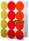 Image of Happy Birthday • Single Note in Cherry & Pookie