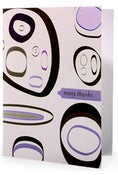 Image of Many Thanks • Single Note in Purple Pebbles