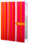 Image of Miss You • Single Note in Pink Stripe