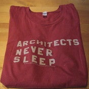 Image of architects never sleep wmn's t-shirt