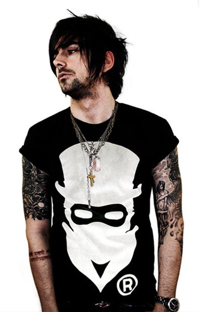 Image of Masked Logo (Black) (Mens)