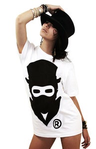 Image of Masked Logo (White) (Womens)