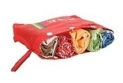 Image of eco shopping bag set: flora
