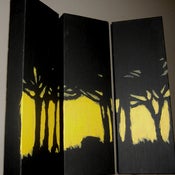 Image of FOREST 3-piece Acrylic painting