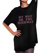 Image of "MY WAY" WOMEN'S T-DRESS