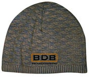 Image of BDB Houndstooth Cotton Discharge Pattern Beanie