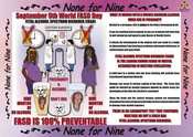 Image of WORLD FASD DAY SEPTEMBER 9TH POSTER (GST INCL)