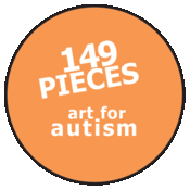 Image of 149 Pieces - Art for Autism Button