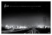 Image of Firs - LA River 13″x19″ one color silkscreen print
