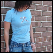 Image of Plaid Hammers Girls Tee