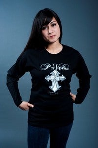 Image of Ladies P-Vers logo long sleeves