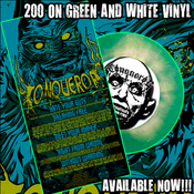 Image of CONQUEROR 5 SONG 7 INCH WITH CREATURE COVER / SEA FOAM GREEN AND WHITE VINYL