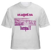 Image of support our troops t'shirt