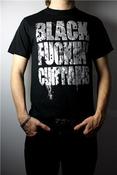 Image of BLACK FUCKIN' CURTAINS TEE