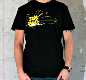 Image of -273 Rising Black T -  Yellow/White Graphics