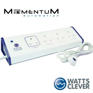 Image of Watts Clever Auto off energy saving surge protect