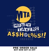 Image of MTA/PRE ORDER SALE $3 Off