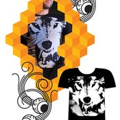 Image of lick-a-witch guy wolf t-shirt