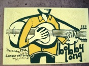 Image of Bobby Long Screen Printed Gigposter