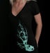 Image of Deciduous V-neck dark