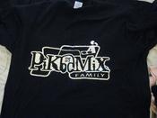 Image of MENS SHINEY SILVER PIK N MIX T SHIRT (Black // Silver)