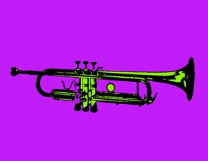 Image of trumpet painting