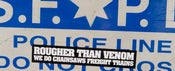 Image of ROUGHER THAN VENOM STICKERS - 5/$3